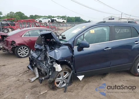 2018 Chevrolet Trax Lt из США, поврежденный, VIN 3GNCJLSB3JL322167